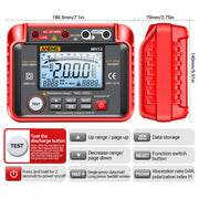 ANENG MH13 High Voltage Digital Electronic Meter Insulation Resistance Tester(Red)