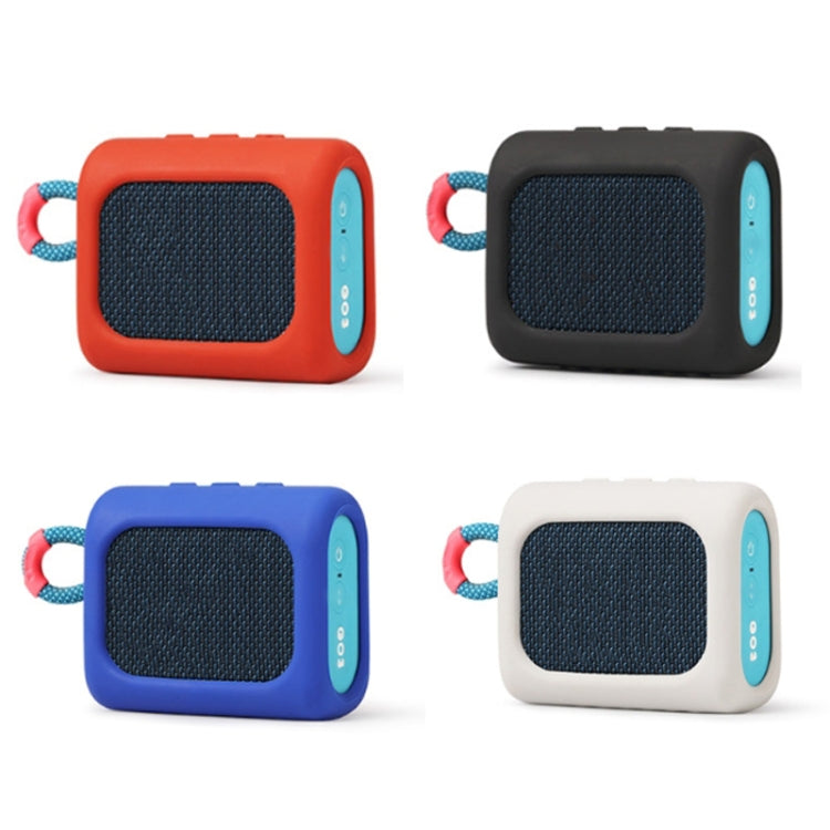 For JBL GO3 Dust-proof Silicone Case Anti-fall Speaker Case(Blue)