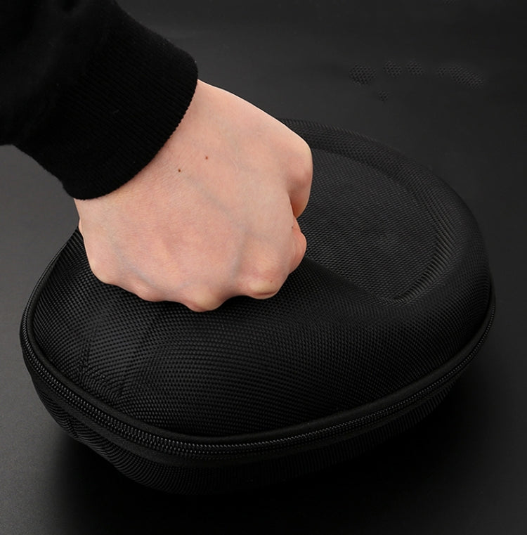 Universal Headphone Organizer Headphone Storage Bag Without Carabiner,Color: Black