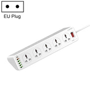 LDNIO SC10610 30W 10+6 Ports Multifunctional Travel Home Office Fast Charging Socket, Spec: EU Plug