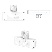 LDNIO SC2311 20W PD+QC 3.0 Multifunctional Home Fast Charging Socket with Night Light, Spec: UK Plug