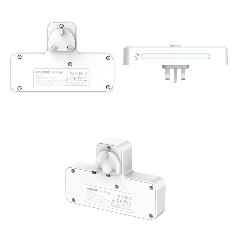 LDNIO SC2311 20W PD+QC 3.0 Multifunctional Home Fast Charging Socket with Night Light, Spec: US Plug