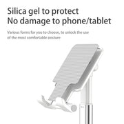 SSKY X5 Desktop Phone Live Foldable Tablet Bracket, Style: Standard Version (White)