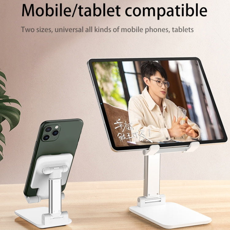 SSKY X5 Desktop Phone Live Foldable Tablet Bracket, Style: Standard Version (Black)