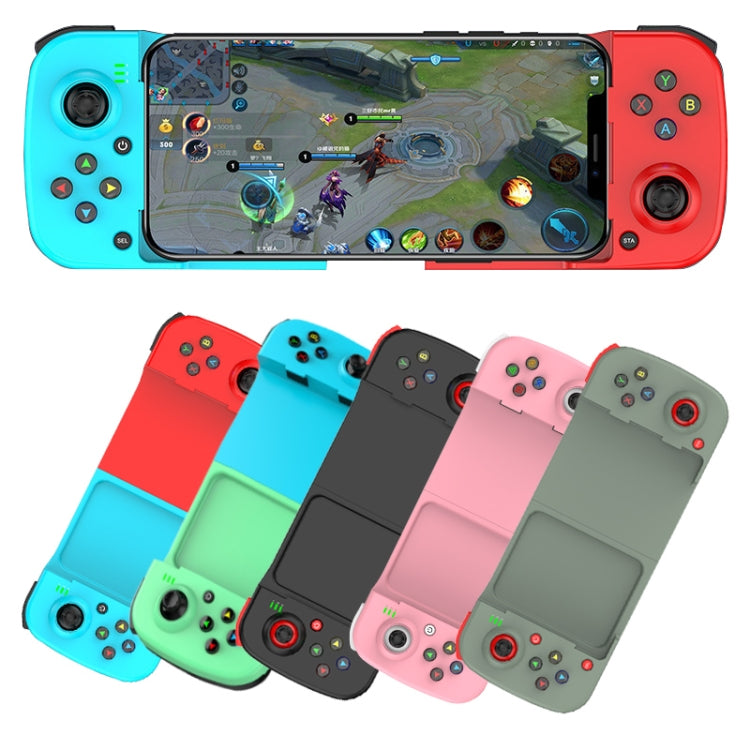 D3 Telescopic BT 5.0 Game Controller For IOS Android Mobile Phone(Gray)