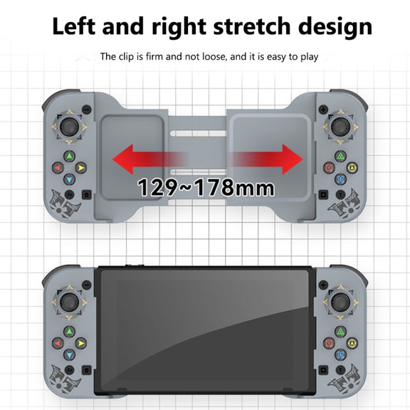 D5 Wireless Bluetooth Game Controller Joystick For IOS/Android For SWITCH/PS3/PS4(Lime Green)