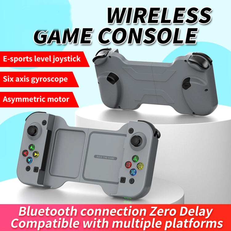 D5 Wireless Bluetooth Game Controller Joystick For IOS/Android For SWITCH/PS3/PS4(Black)