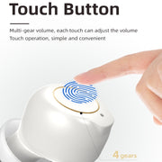 GM-902 Wireless Magnetic Charging Bluetooth Hearing Aids Elderly Sound Amplifier(Skin-color+Black)