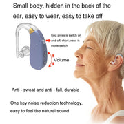 EN-T201A Digital Machine Elderly Charging Hearing Aid Sound Amplifier(Skin Color)