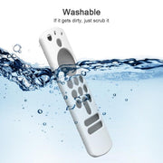 2 PCS Y27 For Alexa Voice Remote 3rd Gen Silicone Non-slip Protective Cover(Ice Blue)