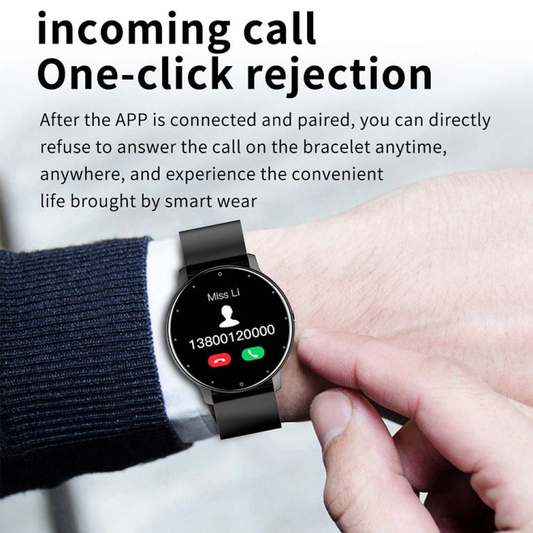 BW0223 Heart Rate/Blood Oxygen/Blood Pressure Monitoring Bluetooth Smart Calling Watch, Color: Mesh Black
