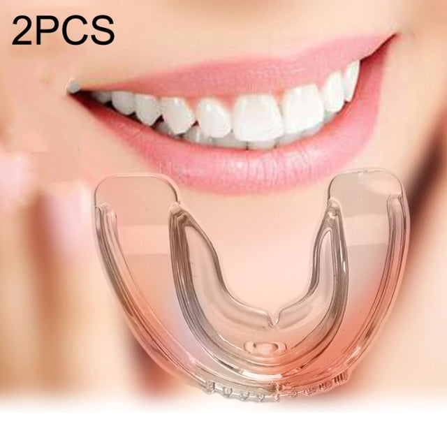 2PCS Adult Teeth Correction Night Anti-Grinding Fixing Silicone Tooth Corretor, Style: The Second Stage
