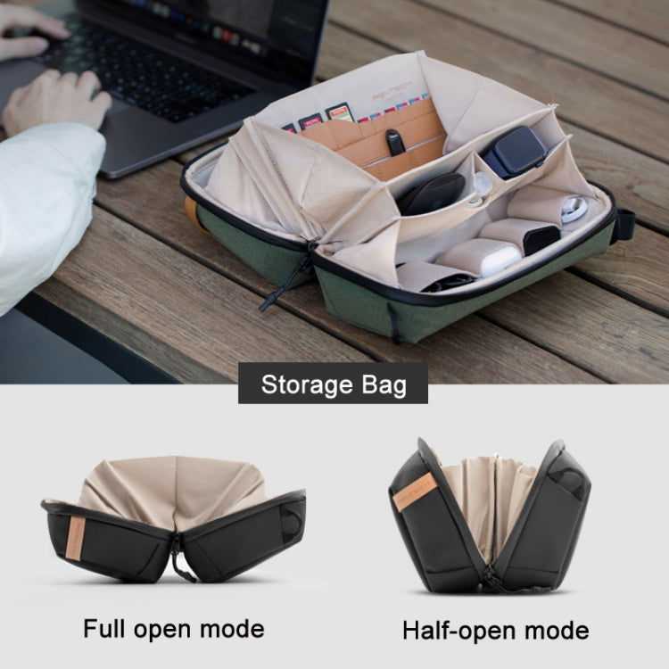 PGYTECH Travel Multifunctional Portable Digital Accessory Cable Organizer, Size: Normal(Gray)