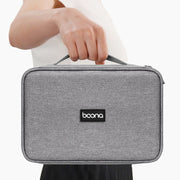 Baona Multifunctional Earphone Data Cable Digital Storage Bag, Spec: XL (Black)