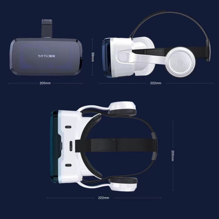 VRSHINECON G04BS 3D Virtual Reality Helmet VR Glasses With Bluetooth Headset