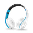 LPT660 Bluetooth Wireless Headset HIFI Stereo Sports Headphones(White+Blue) - Headset & Headphone by PMC TechLife | Online Shopping South Africa | PMC TechLife