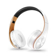 LPT660 Bluetooth Wireless Headset HIFI Stereo Sports Headphones(White+Gold) - Headset & Headphone by PMC TechLife | Online Shopping South Africa | PMC TechLife