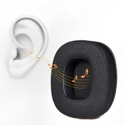 1pair Headphone Breathable Sponge Cover for Xiberia S21/T20, Color: Ice Silk Black