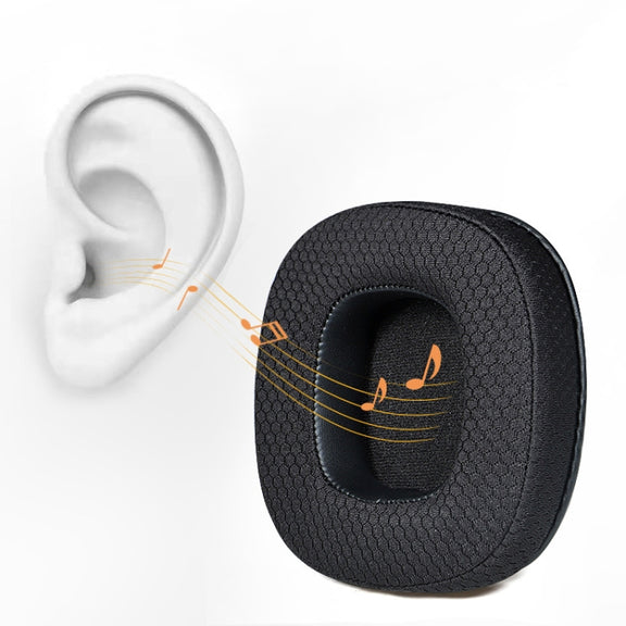 1pair Headphone Breathable Sponge Cover for Xiberia S21/T20, Color: Ice Silk Black