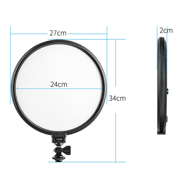 VILTROX VL-500T Intelligent Digital Display Circular LED Photography Fill Light