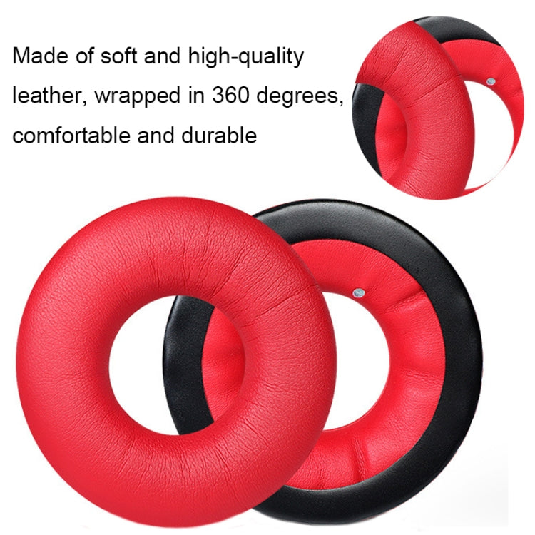 1pair Headset Sponge Cover for Sennheiser HD25-1II/25/25SP/25SP-II, Color: Black