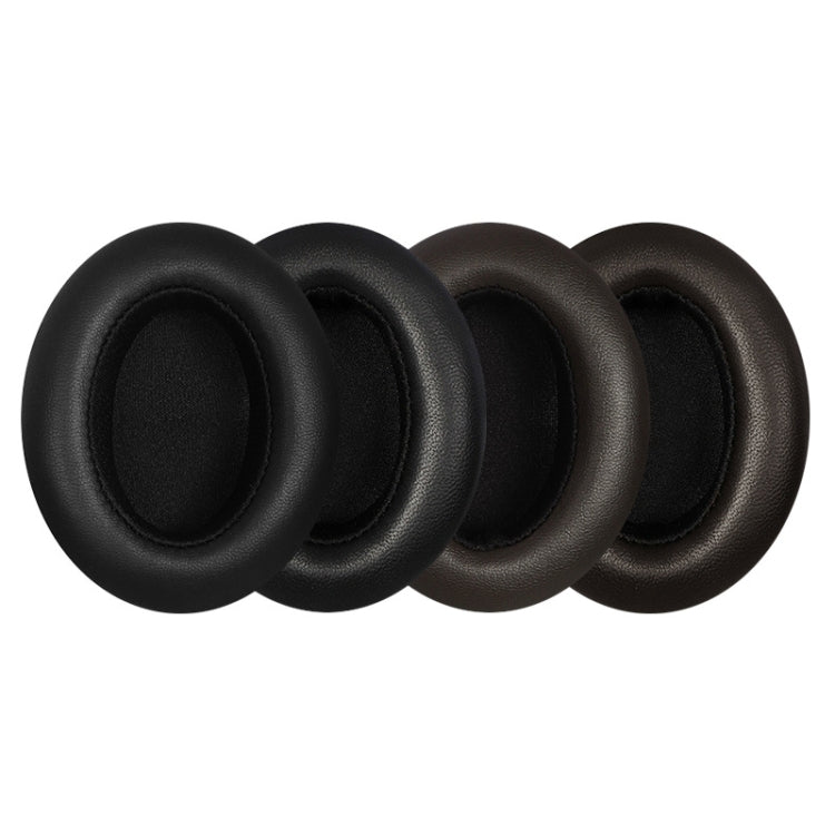 For Sennheiser Momentum 1pair Soft Comfortable Headset Sponge Cover, Color: Black Lambskin
