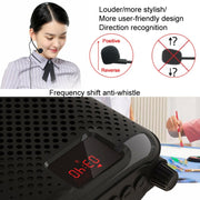 Rolton K500 Bluetooth Audio Speaker Megaphone Voice Amplifier Support FM TF Recording(Black)