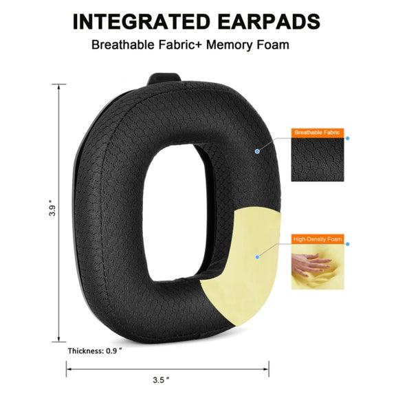 For Logitech Astro A50 Gen4 Headset Replacement Accessory ,Spec: 2pcs Protein Leather Earmuffs