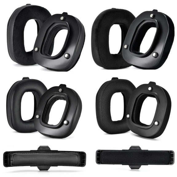 For Logitech Astro A50 Gen4 Headset Replacement Accessory ,Spec: 2pcs Football Network Earmuffs