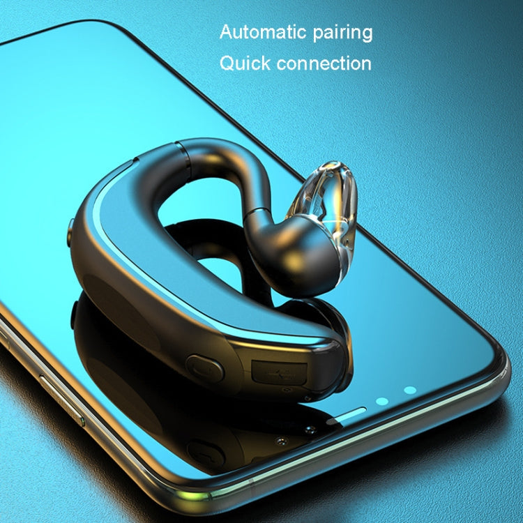 M-800 Left and Right Rotation Business Stereo Bluetooth Earphone(Skin Color)