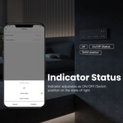 Tuya ZigBee Smart Single-fire Zero-fire Sharing Timing Voice Wall Switch EU Plug, Style: 4 Ways (Gray Scene Casual Post)