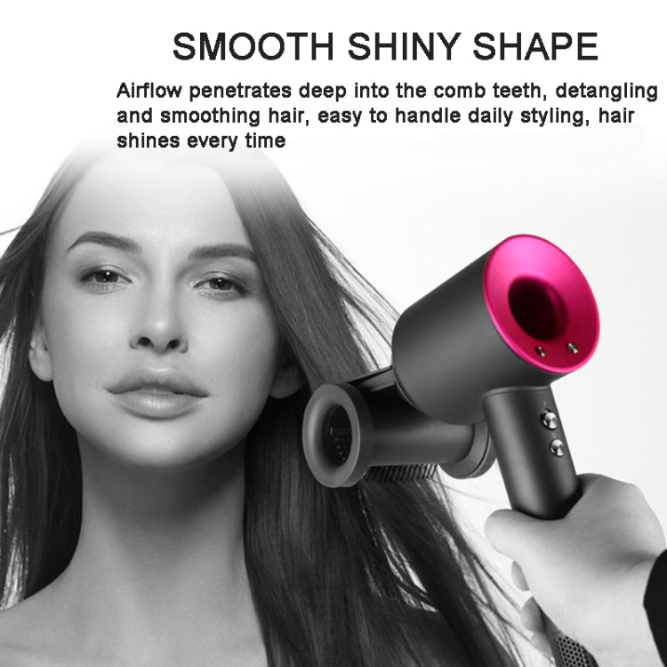 For Dyson Hair Dryer Nozzle Smooth Flyaway Attachment(Gray)