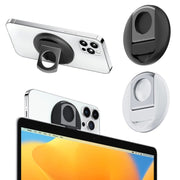Magnetic Finger Ring Holder For MagSafe Phone MacBook Camera Mount Stand(Black)
