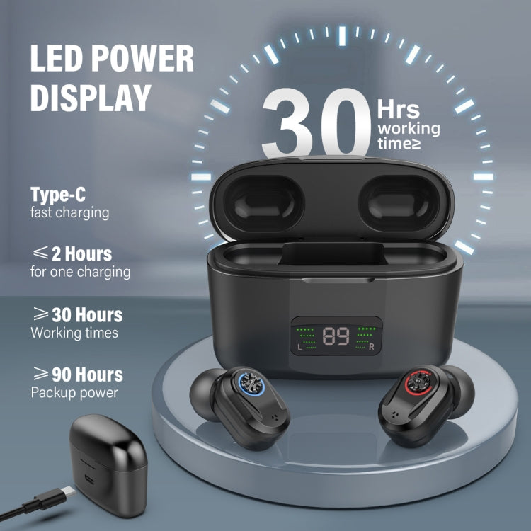 Z-127D In-ear Sound Amplifier Digital Display Hearing Aid Earphone(Complexion)