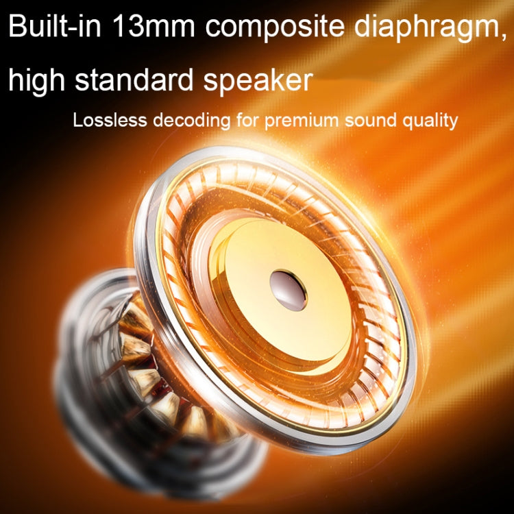 REMAX CozyBuds 6C TWS Transparent Cabin Low Delay Wireless Bluetooth Headset(Orange)