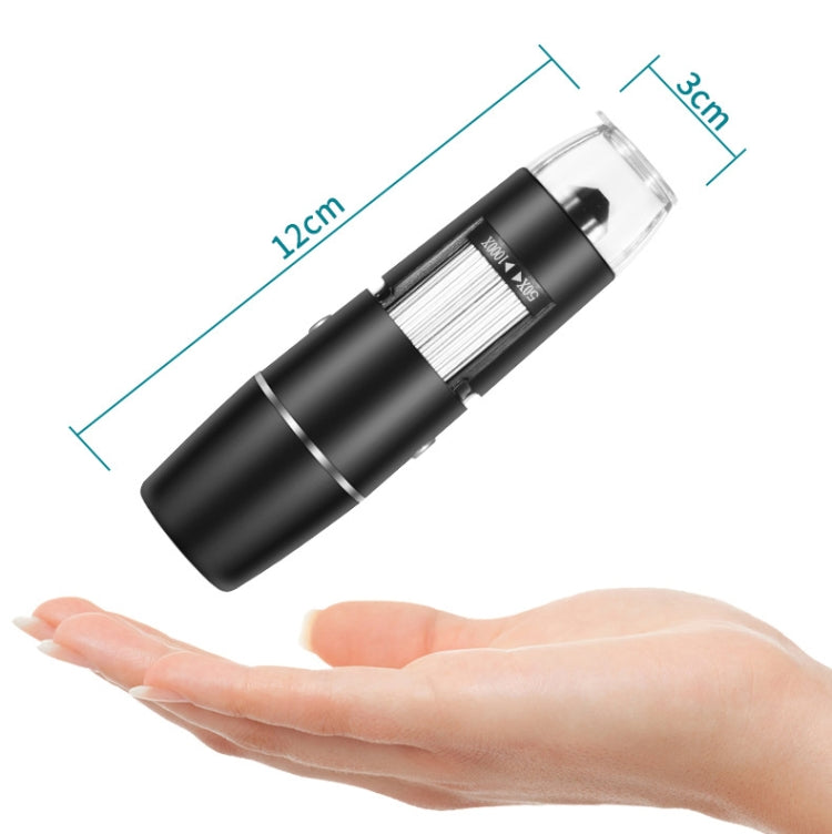 50X-1000X Wireless WIFI Connection LED Light Portable Digital Microscope, Specification: W05
