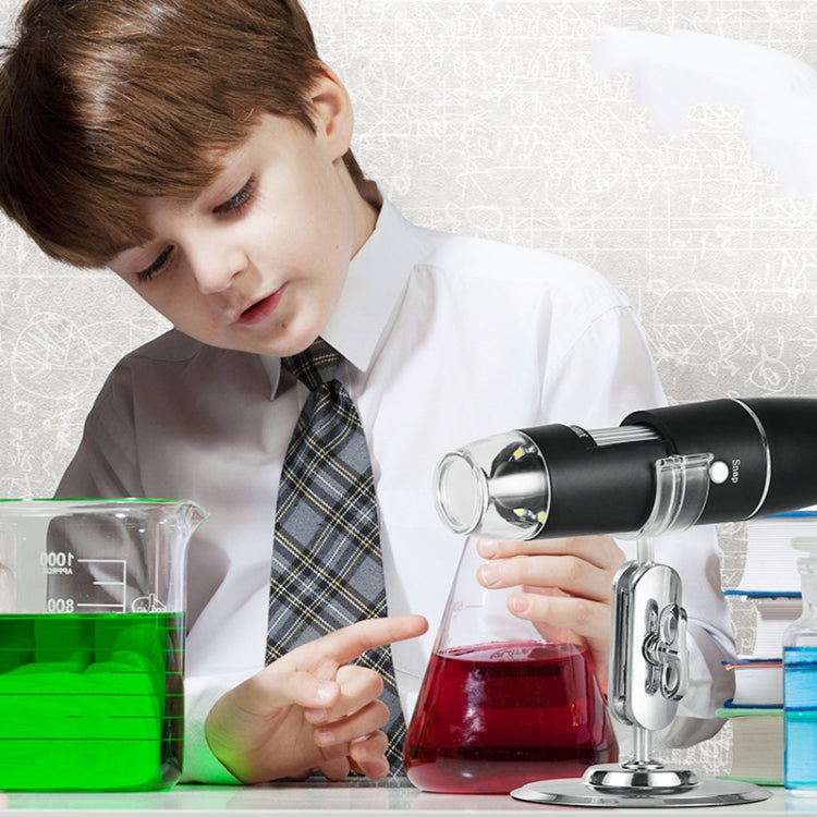 50X-1000X Wireless WIFI Connection LED Light Portable Digital Microscope, Specification: W05