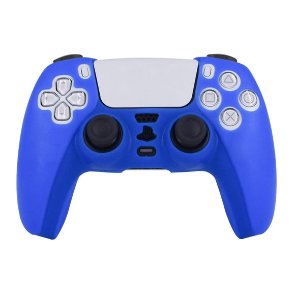 For PS5 Controller Silicone Case Protective Cover, Product color: Camouflage Blue