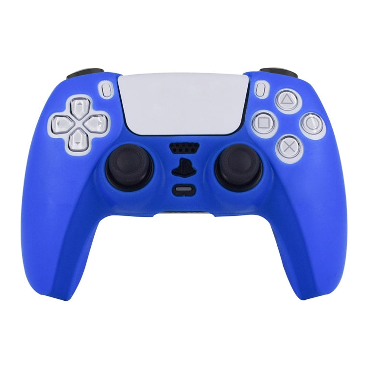 For PS5 Controller Silicone Case Protective Cover, Product color: Camouflage Red