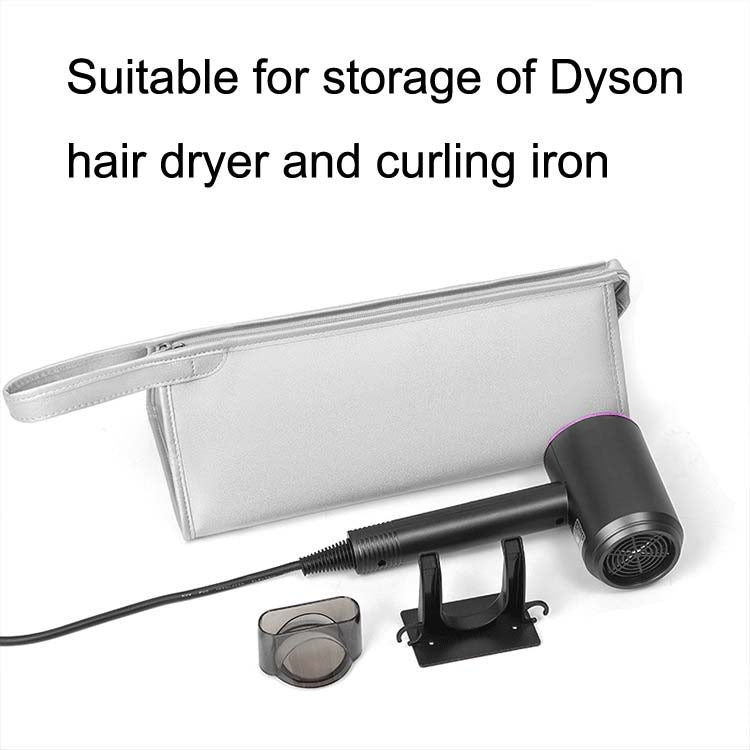 For Dyson Hair Dryer Storage Package Hair Roll Protective Cover, Color: Shiny Stone Black