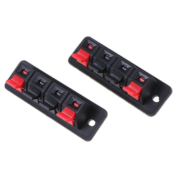 30pcs WP4-4 4-Position Spring Wiring Speaker Clip Aging Test Column