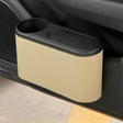 Car Seat Water Cup Holder Umbrella Storage Box Trash Can, Color: Beige Leather - Stowing Tidying by PMC TechLife | Online Shopping South Africa | PMC TechLife