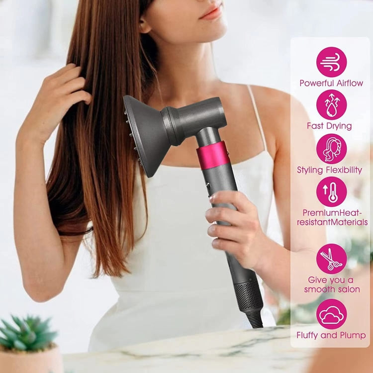 For Dyson Hair Dryer Airwarp Diffusion Nozzle Attachment Replacement Accessories With Adapter