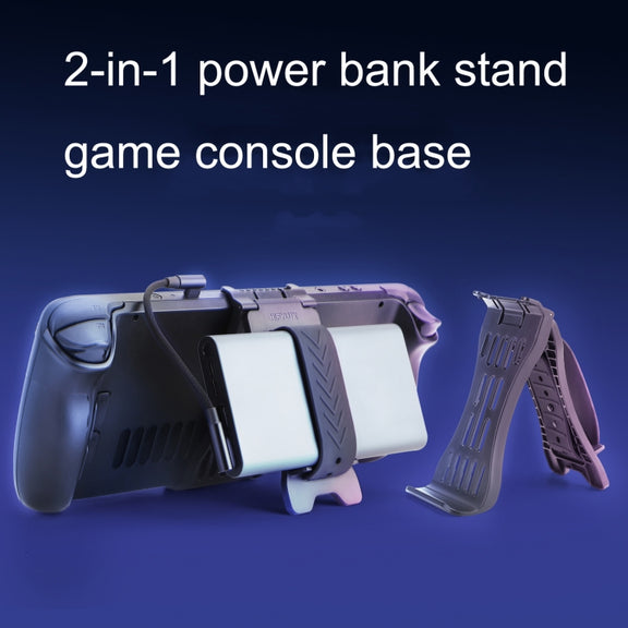 Hifylux ST-BF27 For Steam Deck Game Console Charging Treasure Base Mobile Power Desktop Bracket(Black)