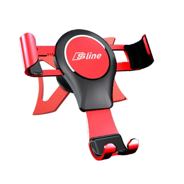 For Audi Car Strong Magnetic Phone Holder(Q2L Stand 1 Red)