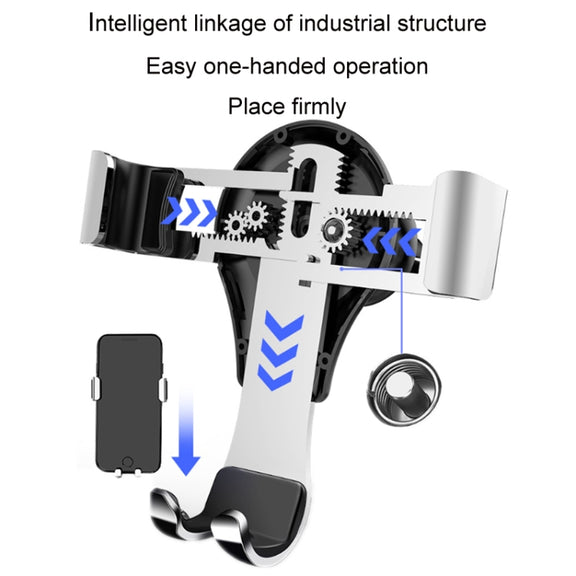 For Audi Car Strong Magnetic Phone Holder(Q2L Stand 1 Silver)