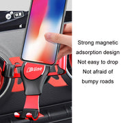 For Audi Car Strong Magnetic Phone Holder(Q2L Stand 1 Silver)