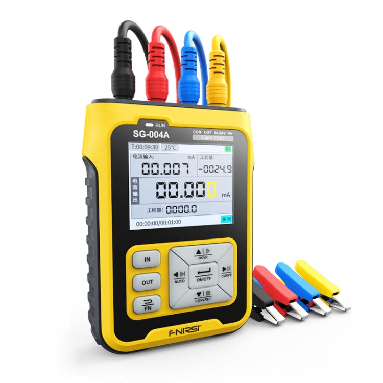 FNIRSI SG-004A 4-20mA Multi-Function Signal Generator Current Pressure Thermal Resistance Calibrator, EU Plug