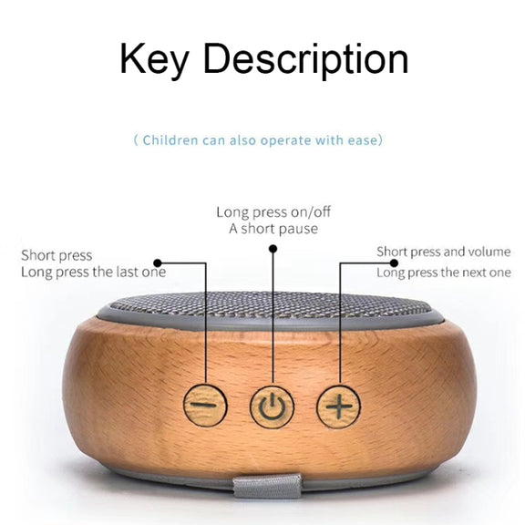 BT810 Small Outdoor Portable Wooden Bluetooth Speaker Support TF Card & 3.5mm AUX(Black)