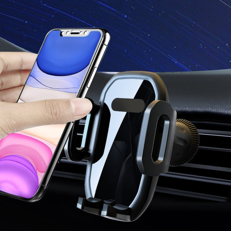 Hook Type Car Mobile Phone Navigation Support Frame(Black)